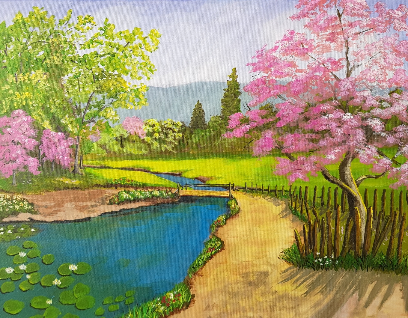 Ein Tag im Frühling